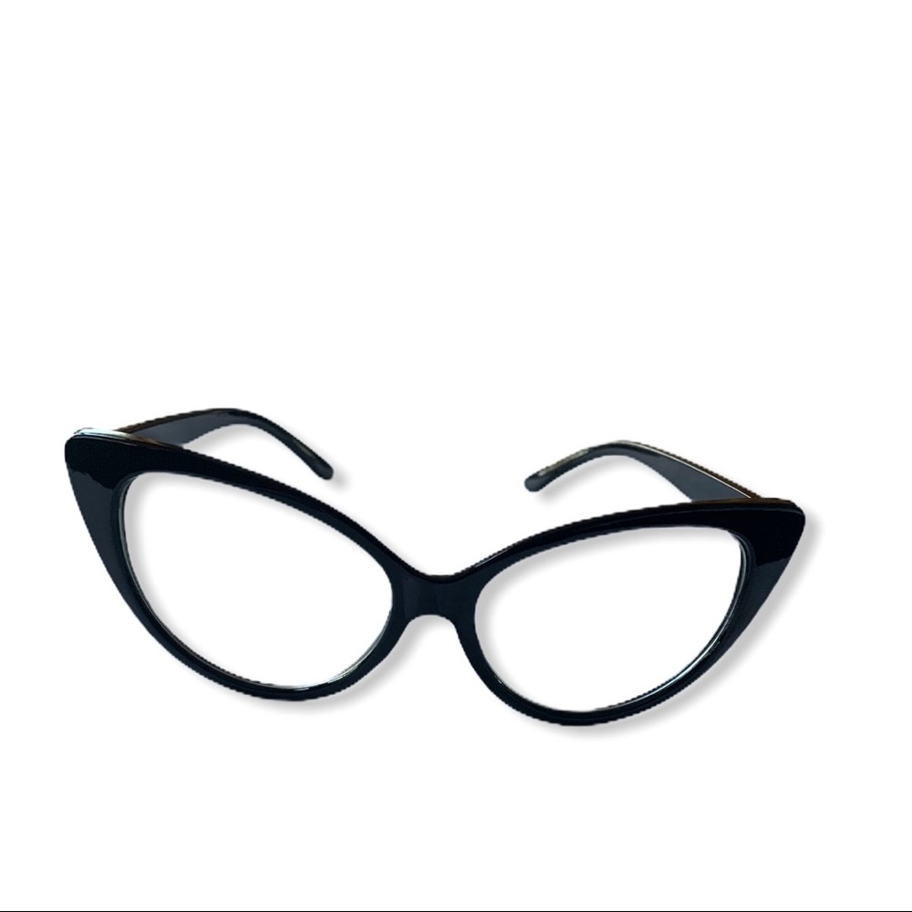 Black Cat clear sunglasses